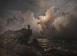 Fantasibilde fra den norske sagatid